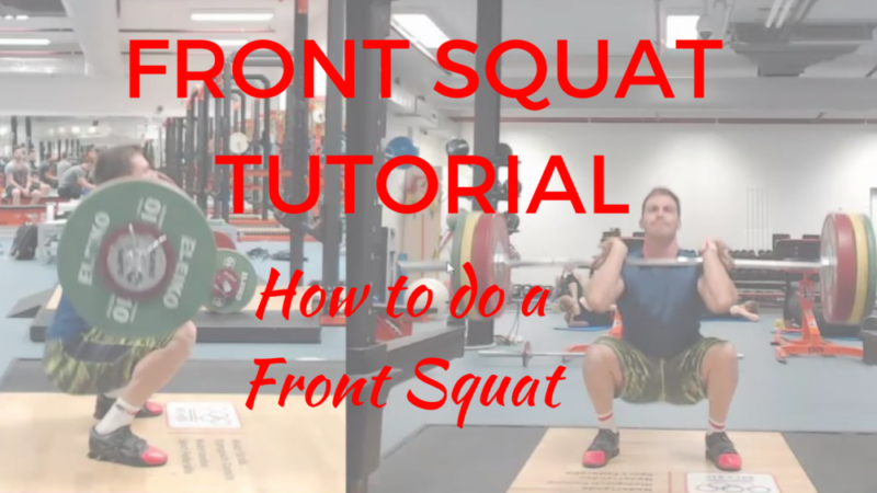 Front Squat – Christian Bosse