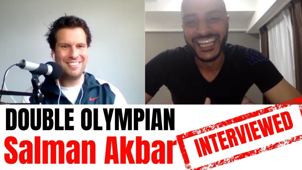 Salman Akbar interviewed Salman Akbar double olympian
