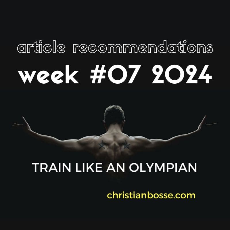 article recommendation week 7 2024