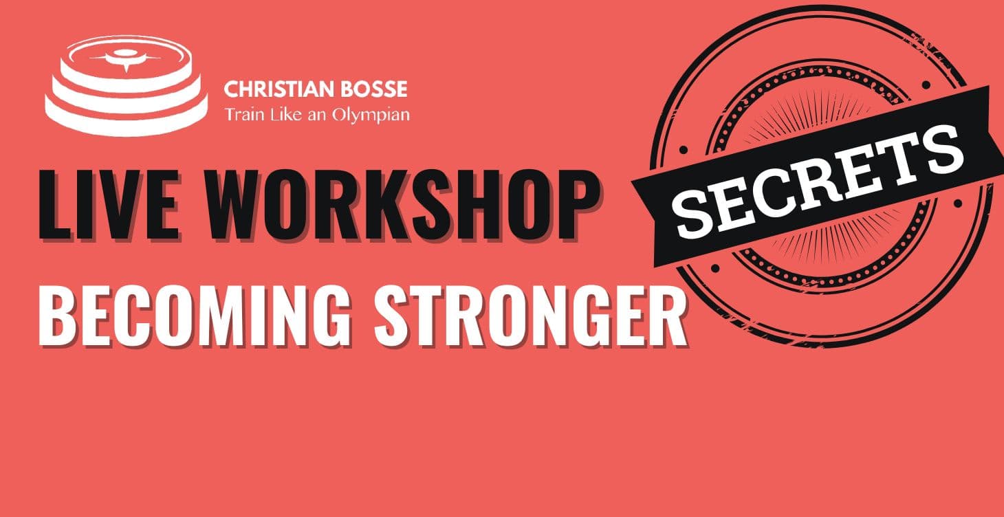 Live Workshop Secrets to becoming stronger